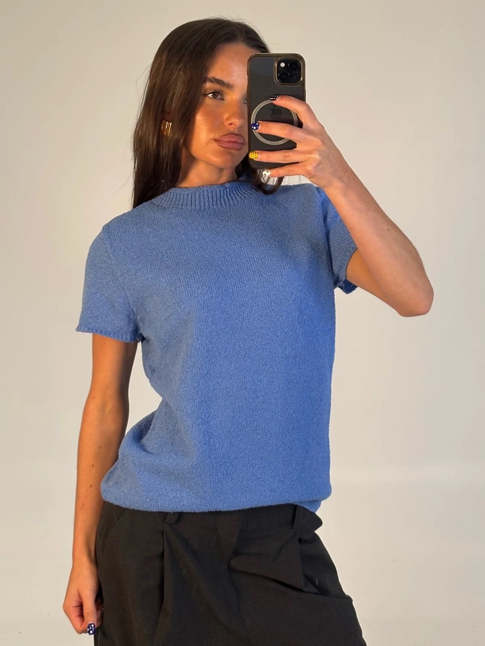 BronzeSnake Effy Top Cobalt